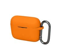 kwmobile Housse pour écouteurs Compatible avec Marshall Motif II ANC - Coque de Protection en Silicone - Orange