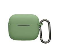 kwmobile Housse pour écouteurs Compatible avec Oppo Enco Air 4i - Coque de Protection en Silicone - Vert Matcha