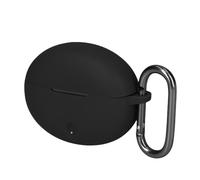 kwmobile Housse pour écouteurs Compatible avec Oppo Enco Air 5 Pro - Coque de Protection en Silicone - Noir
