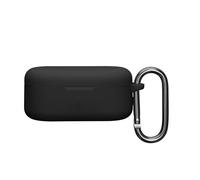 kwmobile Housse pour écouteurs Compatible avec Oppo Enco Buds 2 Pro - Coque de Protection en Silicone - Noir