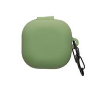 kwmobile Housse pour écouteurs Compatible avec Samsung Galaxy Buds FE - Coque de Protection en Silicone - Vert Pastel