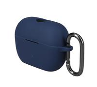 kwmobile Housse pour écouteurs Compatible avec Sennheiser ACCENTUM Clip - Coque de Protection en Silicone - Bleu foncé
