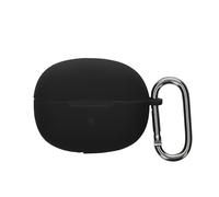 kwmobile Housse pour écouteurs Compatible avec Shokz OpenDots One - Coque de Protection en Silicone - Noir