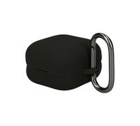 kwmobile Housse pour écouteurs Compatible avec Sony LinkBuds Clip WF-LC900 - Coque de Protection en Silicone - Noir
