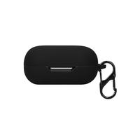 kwmobile Housse pour écouteurs Compatible avec TOZO Golden X1 - Coque de Protection en Silicone - Noir