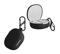 kwmobile Housse pour écouteurs Compatible avec Xiaomi Redmi Buds 4 Lite - Coque de Protection en Silicone - Noir