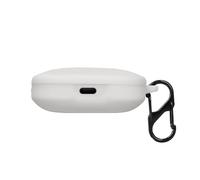 kwmobile Housse pour écouteurs Compatible avec Xiaomi Redmi Buds 5 - Coque de Protection en Silicone - Blanc