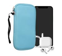 kwmobile Housse Universelle Smartphone - Pochette de Protection 17,7 x 8,5 cm pour téléphone Portable XXL - 7" en néoprène Bleu Clair