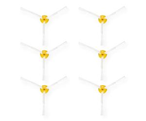 kwmobile Kit d'accessoires compatible avec iRobot Roomba 500/600/700 - Lot de 6x brosse latérale aspirateur robot - Kit de remplacement nettoyage