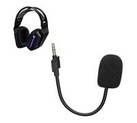 kwmobile Microphone de remplacement compatible avec Logitech G733 - Micro de rechange pour casque audio casque gaming - noir