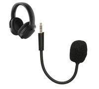 kwmobile Microphone de remplacement compatible avec Razer Barracuda X - Micro de rechange pour casque audio casque gaming - noir