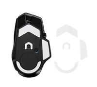 kwmobile Patin pour Souris Compatible avec Logitech G502 X Plus - Pied de Souris de Remplacement autoadhésif en Caoutchouc Souple - Blanc