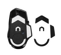 kwmobile Patin pour Souris Compatible avec Logitech G502 X Plus - Pied de Souris de Remplacement autoadhésif en Caoutchouc Souple - Noir