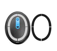 kwmobile Patin pour Souris Compatible avec Microsoft Sculpt Ergonomic - Pied de Souris de Remplacement autoadhésif en Caoutchouc Souple - Noir