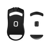 kwmobile Patin pour Souris Compatible avec Razer Cobra Wired - Pied de Souris de Remplacement autoadhésif en Caoutchouc Souple - Noir