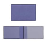 kwmobile Porte Carte de crédit Carte d'identité permis de Conduire avec 3X Compartiments - Étui Portefeuille en Simili Cuir - Lavande