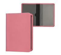 kwmobile Porte permis de Conduire Carte Grise avec Compartiments Cartes Passeport - Étui Portefeuille de Protection en Simili Cuir Rose Ancien