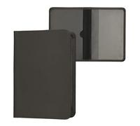 kwmobile Porte permis de Conduire Carte Grise avec Compartiments Cartes Passeport - Étui Portefeuille de Protection en Simili Cuir Stone Dust