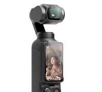 kwmobile Protection Écran & Objectif Caméra 2x pour DJI Osmo Pocket 4 / Pocket 3 Film Verre Trempé 9H Action Cam & Appareil Compact