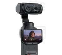 kwmobile Protection Écran & Objectif Caméra 2x pour Insta360 Luna Ultra Film Verre Trempé 9H Action Cam & Appareil Compact