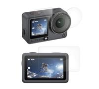 kwmobile Protection Écran & Objectif Caméra 3x pour DJI Osmo Active 6 / Action 6 Film Verre Trempé 9H Action Cam & Appareil Compact