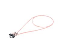 kwmobile Sangle aimentée Compatible avec Samsung Galaxy Buds 3 / Soundcore P20i / Wave Beam/Fun Air Pro 4 - Sangle magnétique de 80 cm en Silicone pour écouteurs sans Fil Rose Ancien