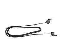 kwmobile Sangle Compatible avec Samsung Galaxy Buds 3 - Sangle 72 cm en Silicone pour écouteurs sans Fil Noir