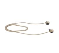 kwmobile Sangle Compatible avec Sony WF-C700N - Sangle 72 cm en Silicone pour écouteurs sans Fil Beige
