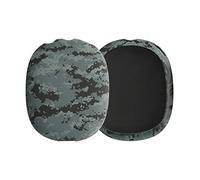kwmobile Set 2X étui Compatible avec Apple AirPods Max étui - Protection en TPU pour Coussinet Casque Audio - Gris foncé-Noir-Gris Clair