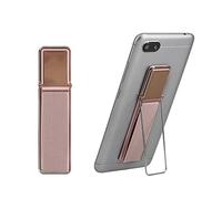 kwmobile Support Doigt Smartphone - Accessoire Doigt téléphone Portable Fonction Support - Sangle poignée Dos Smartphone 10,5 x 2,7 x 0,5 cm - Or Rose