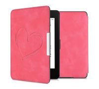 kwmobileÉtui Compatible avec Amazon Kindle Paperwhite Coque - Étui à Rabat magnétique tabletteeReader Similicuir - Fuchsia