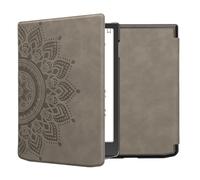 kwmobileÉtui Compatible avec Pocketbook InkPad 4/Color 3/2 / Vivlio InkPad 4/Color 3 Coque - Étui à Rabat magnétique tabletteeReader Similicuir - Gris