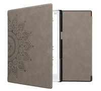 kwmobileÉtui Compatible avec Pocketbook InkPad One Coque - Étui à Rabat magnétique tabletteeReader Similicuir - Gris