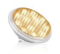 KWODE Éclairage de Piscine à LED PAR56, 40W Blanc Chaud LED Projecteur de Piscine IP68 Étanche, Pool Light 12V DC/AC