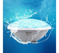 KWODE Eclairage Piscine LED PAR56, 40W Bleu Éclairage sous-marin LED Éclairage Piscine IP68 Étanche, Éclairage sous-marin pour Piscine 12V DC/AC