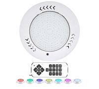 KWODE Lampe,Projecteur Piscine RGB Multi-Couleur 30W,Lumières LED Submersible Étanche IP68 avec Télécommande pour Piscine Decoration Fête Festival Fontaine[AC/DC12V