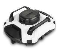 KWODE Robot Piscine Double Moteur, stationnement Auto, Batterie 5000mAh, 110min, Filtration 200μm, IPX8, idéal Fond Plat ≤85m²