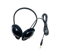 kwoifioy Casque monté sur la tête avec micro antibruit pour bureau, maison, réunions en ligne, côté jeu