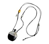 kwoifioy Collier avec pendentif en bois dans de nouveaux designs chinois, portable et confortable à porter, bijoux en bois pour femme