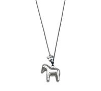 kwoifioy Collier avec pendentif en cuivre avec pendentif délicat cheval et fleur