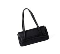kwoifioy Élégant sac à main sous les bras d'inspiration coréenne avec sangle confortable en tissu PU souple sac à main multifonction léger décontracté sac à main de bureau, Noir , One Size