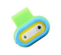 kwoifioy Lampe de travail en silicone souple 4 modes d'éclairage à clipser pour réparation de voiture, camping, randonnée, collier léger pour coureurs, joggeurs