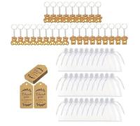 kwoifioy Lot de 30 porte-clés avec pendentif en forme de dessin animé - Couleur élégante - Cadeau spécial pour les créateurs de tendances - Utilisation quotidienne - Cadeau d'anniversaire
