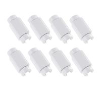 kwoifioy Manchon d'extrémité de cordon en PVC blanc avec clip de protection, A