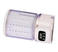 kwoifioy Petit lave-linge portable 2 L ABS + PP Plan silencieux Lavage à la main Mouvement Économie d'espace ABS + PP Turn Dry Machine à laver