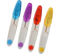 kwoifioy Portable Thread Cutting Scissors with Ergonomic Spring Designs for Crafting Sewing and Fabric Projects Embroidery Thread Cutter