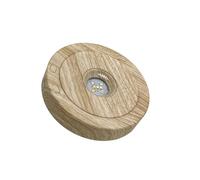 kwoifioy Présentoir à bijoux silencieux avec base rotative à LED multicolore pour présentation de sculpture en verre