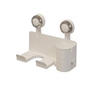 kwoifioy Support de sèche-cheveux à ventouse puissante pour salle de bain étanche pour accessoires de rangement d'outils de cheveux
