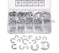 KWOKWEI Lot de 400 rondelles de sécurité en acier inoxydable - Assortiment de rondelles de sécurité à cliquet - 1,5/2/2,5/3/4/5/6/7/8/9/10/12/15 mm
