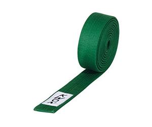 Kwon® 2023 Pantalon de karaté en coton, env. 227 g, - verde, 220 cm